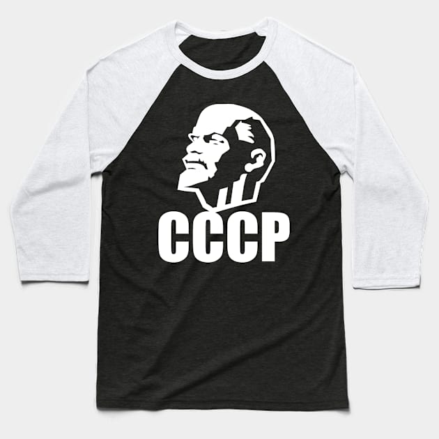 VLADIMIR LENIN-CCCP 2 Baseball T-Shirt by truthtopower